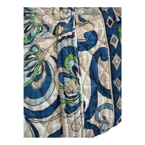 Vera Bradley Mediterranean White Duffle Bag - Picture 7 of 13